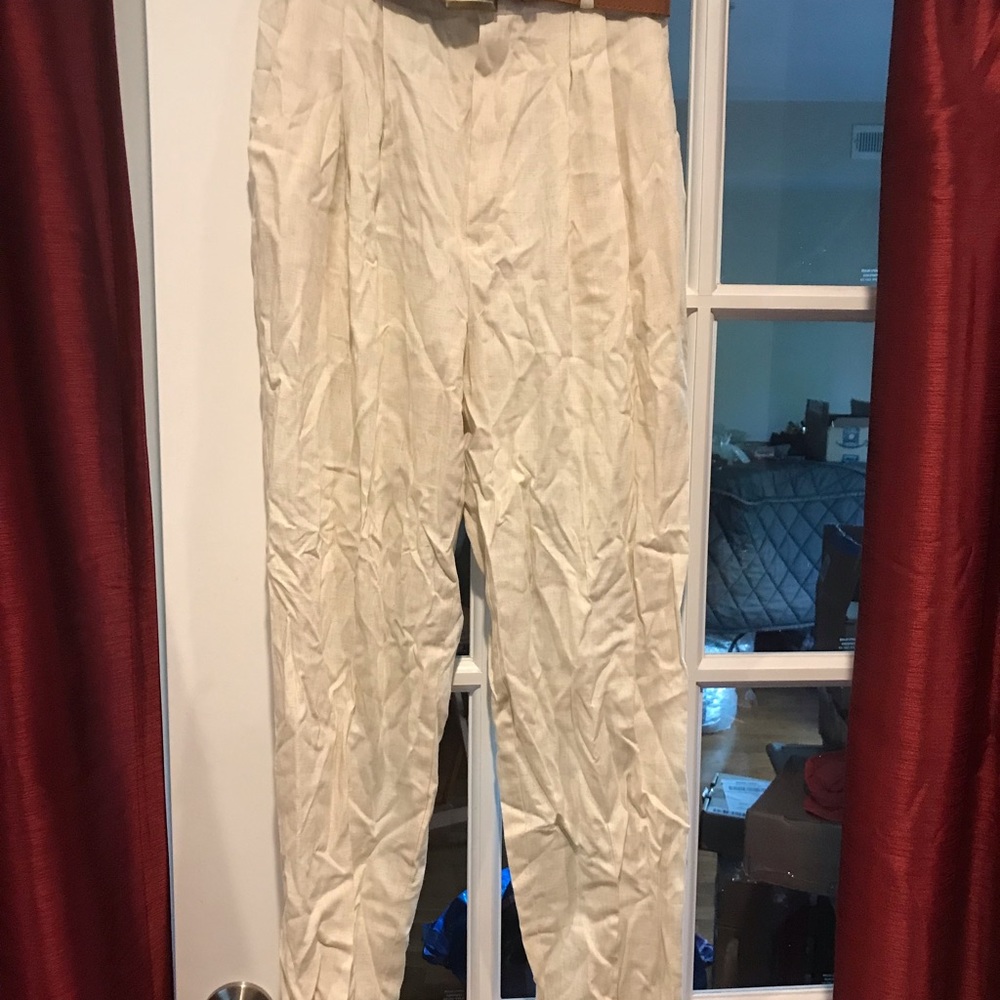 String bean pants